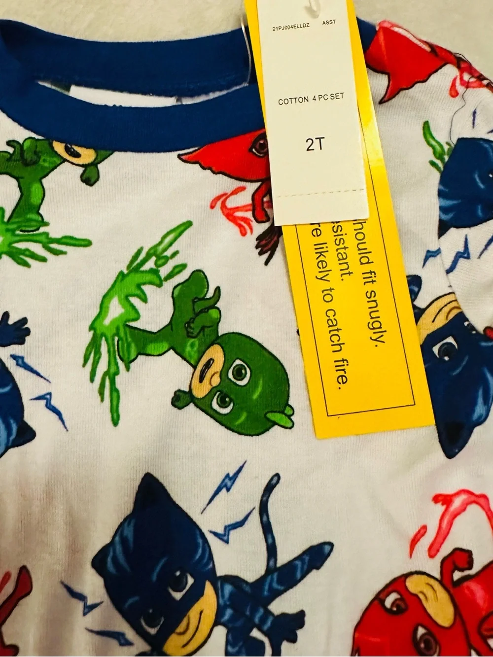 pj masks comfortable two